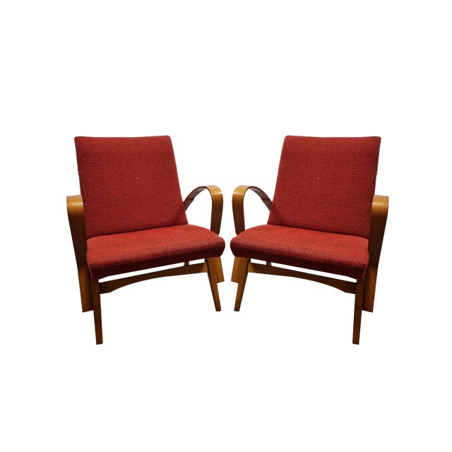 Set of Armchairs by Frantisek Pirak for Tatra For Sale