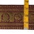 Indian 1980s Burgundy & Metallic Gold Border Trim - 8½” Yards (T-25) For Sale - Image 3 of 5