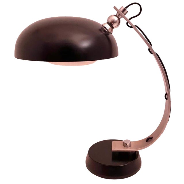 Table Lamp by Angelo Lelli for Luce, Italy, 1970s For Sale