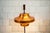 Mid-Century Modern Table Lamp with Wooden Frame and Adjustable Copper Lampshade from Stilnovo, 1950s For Sale - Image 3 of 5