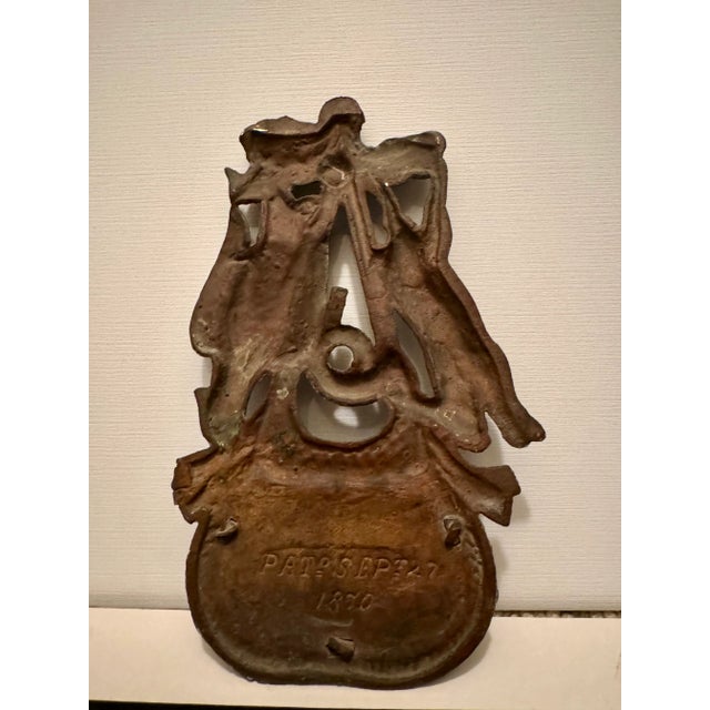 Antique Bronze Hunter’s Match Holder For Sale In Kansas City - Image 6 of 7