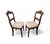Antique French Louis Philippe Dining Chairs in Wood, 1800s, Set of 2 For Sale - Image 4 of 11