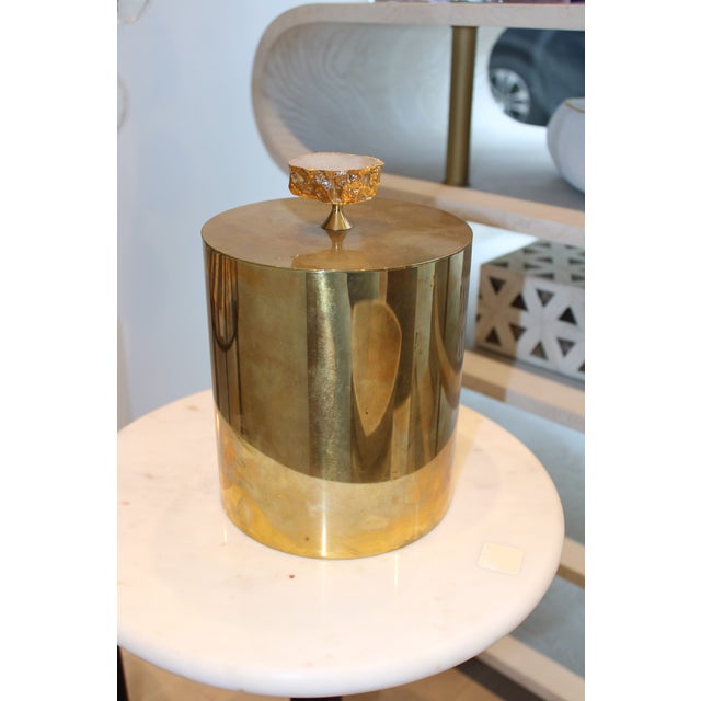 Modern Heritage Lidded Vessel & Ice Bucket Set For Sale - Image 3 of 11