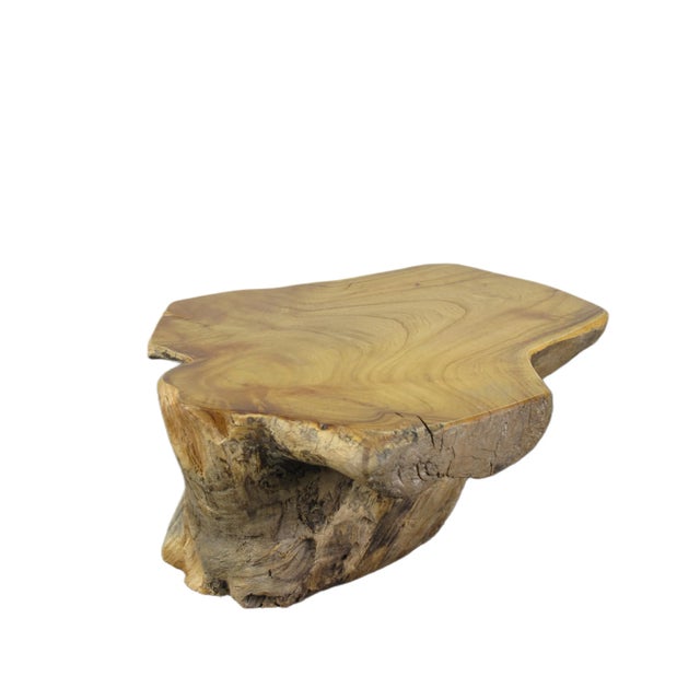 Brown Wooden Block For Sale - Image 8 of 8