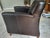 Bradington Young Pair of Bradington-Young Leather Club Chairs For Sale - Image 4 of 14