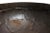 Vintage Round Hand Hammered Metal Bowl W/ Two Handles For Sale - Image 9 of 10