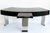 Black 1980s Art Deco Style Lacquer, Stainless Steel Desk, Eugene Printz Style For Sale - Image 8 of 17