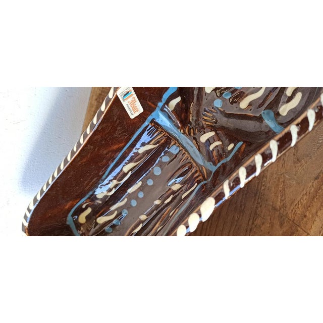 Ceramic Vintage Alsace Terracotta Pottery Food Molds, 1980s, Set of 2 For Sale - Image 7 of 15