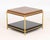 Mid-Century Modern Style Brass Two-Tier Side Table For Sale In New York - Image 6 of 6