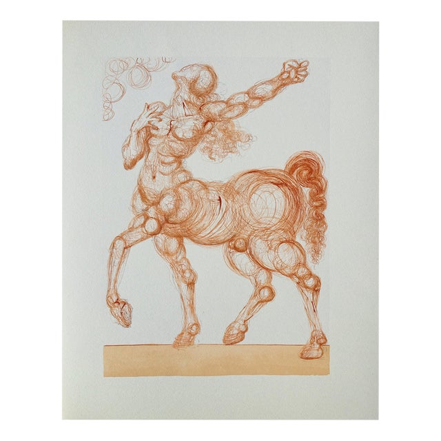 Salvador Dali, The Centaur, Woodcut For Sale