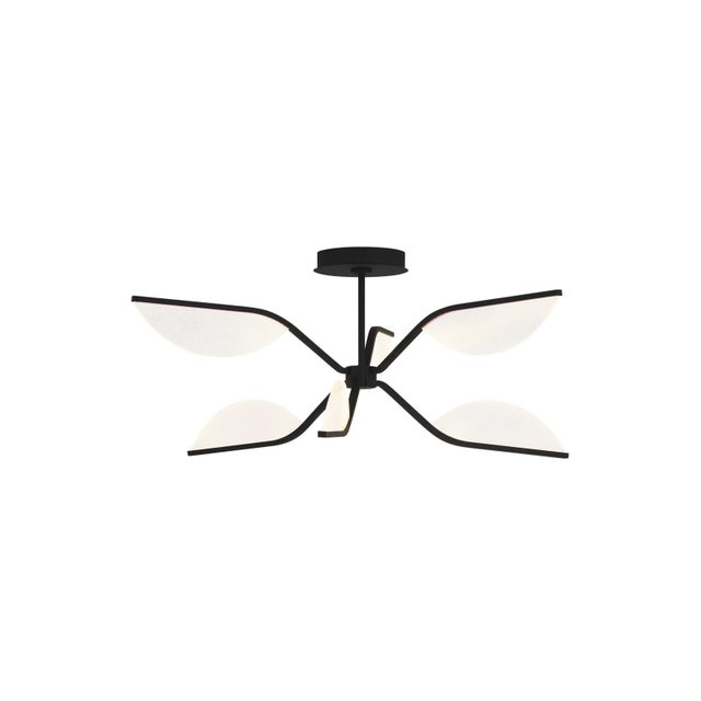 The Belterra 30 Flush Mount/Chandelier by Sean Lavin for Tech Lighting is inspired by the lotus flower. Petal-shaped LED...