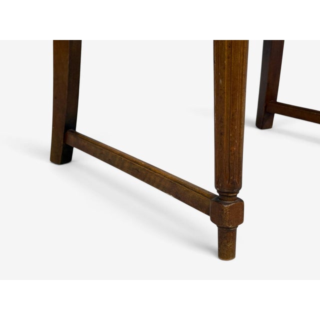 Scandinavian Modern, Six Dining Chairs, Beech, Fabric, Scandinavia, 1900s For Sale - Image 13 of 13