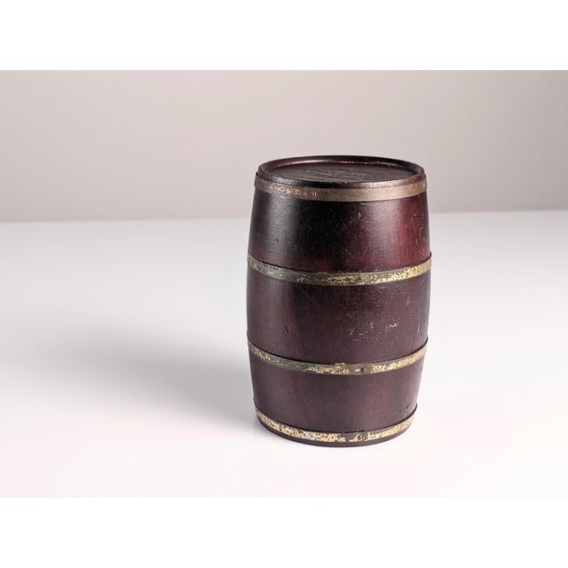 Mid-20th Century Partagas Wooden Humidor Barrel, Cuba For Sale - Image 10 of 10