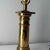 Late 20th Century Nautical Brass Column Table Lamp For Sale - Image 4 of 10