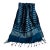 Hand-Blocked Indigo Textile Runner - HemlockHouse Vermont "Indigo Collection" For Sale