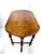 Early 20th Century Vintage English Oak Oval Occasional Side Table | Jacobean Revival Turned Leg Side Table For Sale - Image 5 of 10