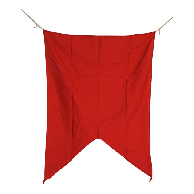 Vintage "B" (Bravo) Nautical Signal Flag For Sale