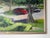 Marsha Schurr Impressionist Tropical Landscape Oil on Canvas Painting, Framed For Sale - Image 9 of 12