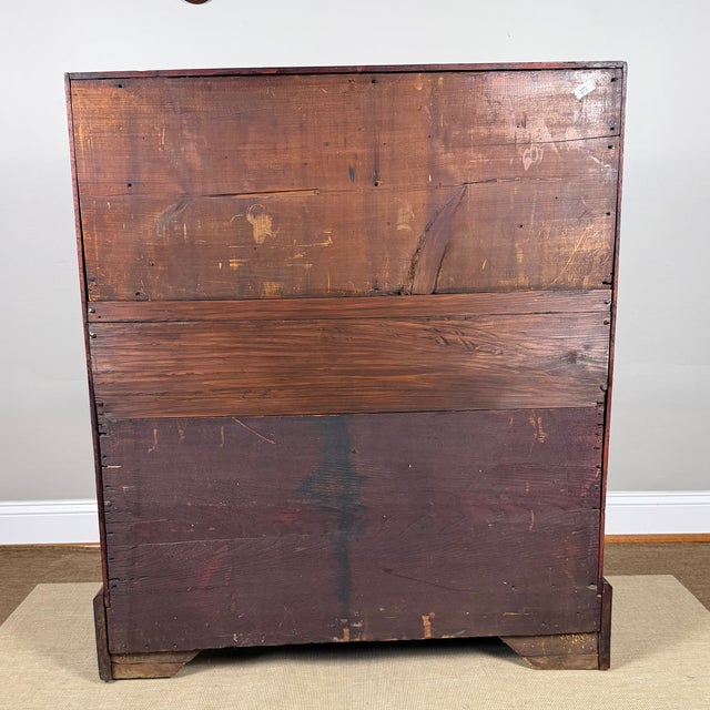 18th Century New England Chippendale Tiger Maple Slant-Front Desk, C. 1760–1780 For Sale - Image 12 of 18