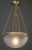 Gold Chandelier with Original Glass Shade Vienna from Otto Prutscher, 1908 For Sale - Image 8 of 12