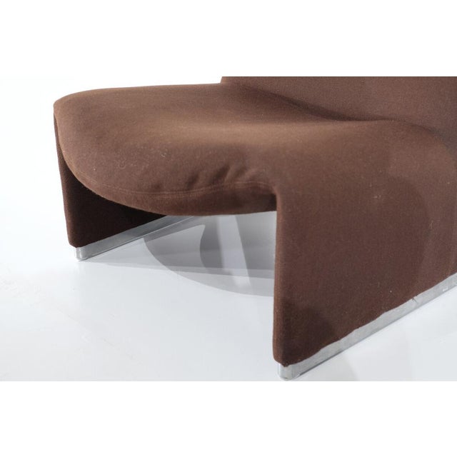 Textile Alky Chair by Giancarlo Piretti for Castelli, 1960s For Sale - Image 7 of 8