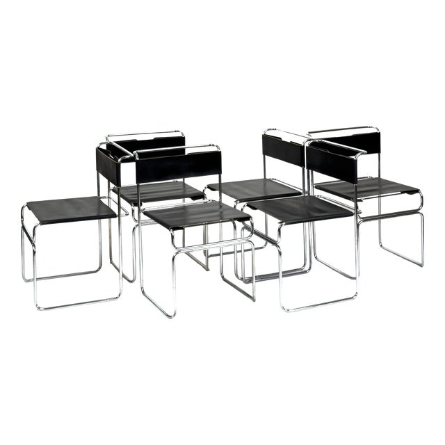 Vintage Libellula Chairs by Giovanni Carini for Planula, 1970s, Set of 6 For Sale