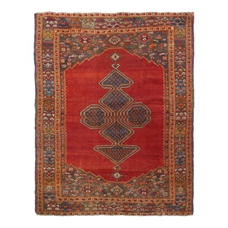 Antique Malayer Rug 4'3'' X 5'8'' For Sale