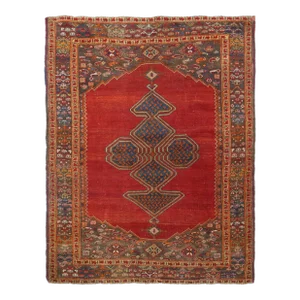 Antique Malayer Rug 4'3'' X 5'8''