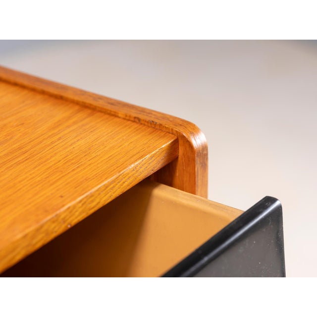 Wood Vintage Czech Chest of Drawers U-453 attributed to Jiří Jiroutek for Interiér Praha, 1960s For Sale - Image 7 of 9