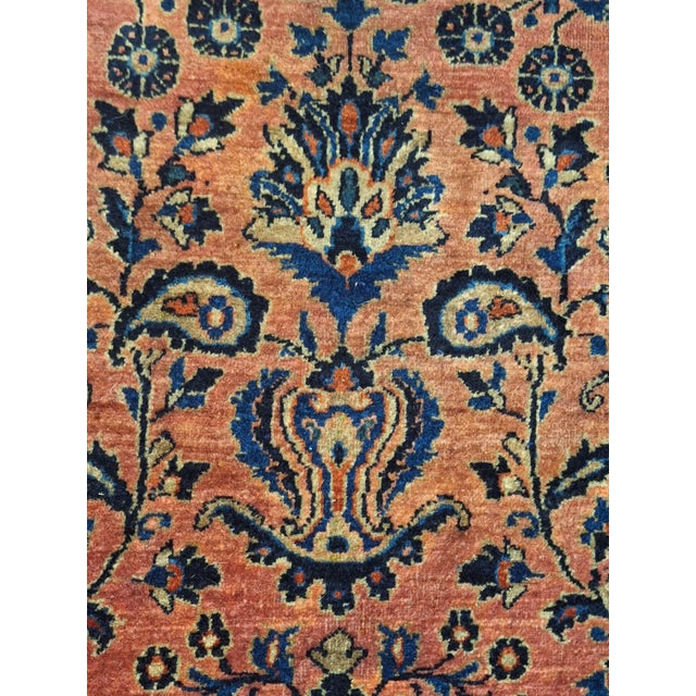 Traditional Antique Persian Mohjeran Rug For Sale - Image 3 of 5