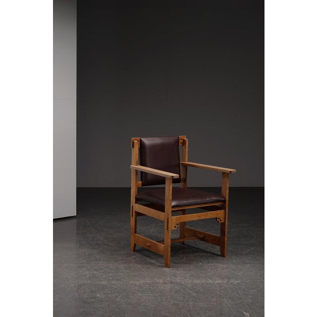 Architect Alphonse Siebers (1893-1978) period: 1960s origin: The Netherlands dimensions (cm): h94 x w64,5 x d65 cm (sh52 /...