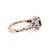 Contemporary James Allen 18ct White Gold Emerald & Diamond Ring 1.47ct 4.19g, Size 8.75 For Sale - Image 3 of 7