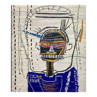 Jean Michel Basquiat Estate First Edition Lithograph Print Large Hardcover Exhibition Art Book For Sale