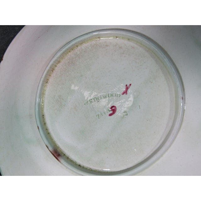Antique C1870 Zha Wedgwood Majolica Scallop Shell Plate For Sale - Image 9 of 10