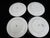 Pink Royal Doulton Ito Smooth E2929 Exotic Song Bird 10 1/4" Dinner Plate Set of 4 For Sale - Image 8 of 8