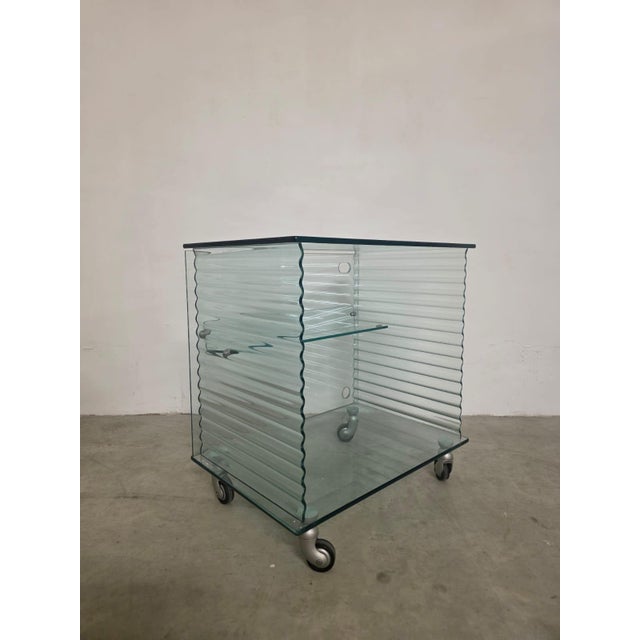 Serving Bar Cart by Ron Arad for Fiam, 1980s For Sale - Image 6 of 17