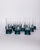 Vintage Italian Blue Crystal Glasses, 1970s, Set of 12 For Sale - Image 9 of 9