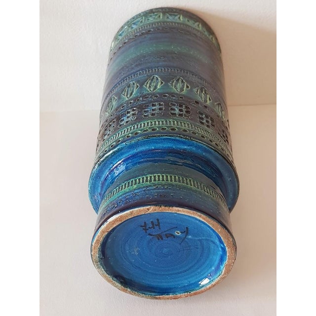 Mid-Century Modern Model 711 Vase by Aldo Londi for Bitossi, 1960s For Sale - Image 3 of 7