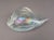 Transparent Mid 20th Century Licio Zanetti Signed Murano Italy Iridescent Conch Shell Glass Bowl Sculpture For Sale - Image 8 of 8