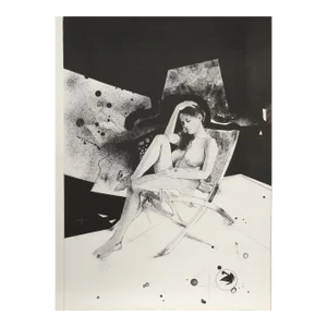 Seated Woman, Robert Eagerton Lithograph
