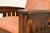 Wood Stickley Mission Oak Arts & Crafts Bow Arm Reclining Morris Lounge Chair With Ottoman For Sale - Image 7 of 14