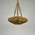 1960s Mid-Century Italian Bamboo Rattan UFO Pendant Lamp, 1960s For Sale - Image 5 of 8