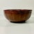 This vintage Brown Glaze Round Serving Bowl is from the 1970s. The Boho Chic Brutalist style mixes well with a causal...