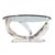1980s Sculptural 'Cyclone' Coffee Table in Lucite & Glass by Shlomi Haziza, 1980s For Sale - Image 5 of 15