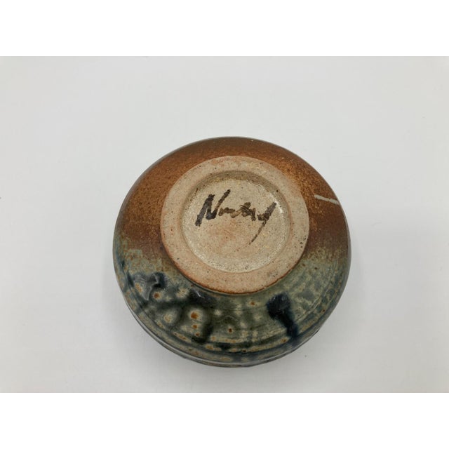 Vintage Studio Pottery Eric Norstad Tea Ceremony Matcha Tea Bowl Teacup For Sale In San Francisco - Image 6 of 7