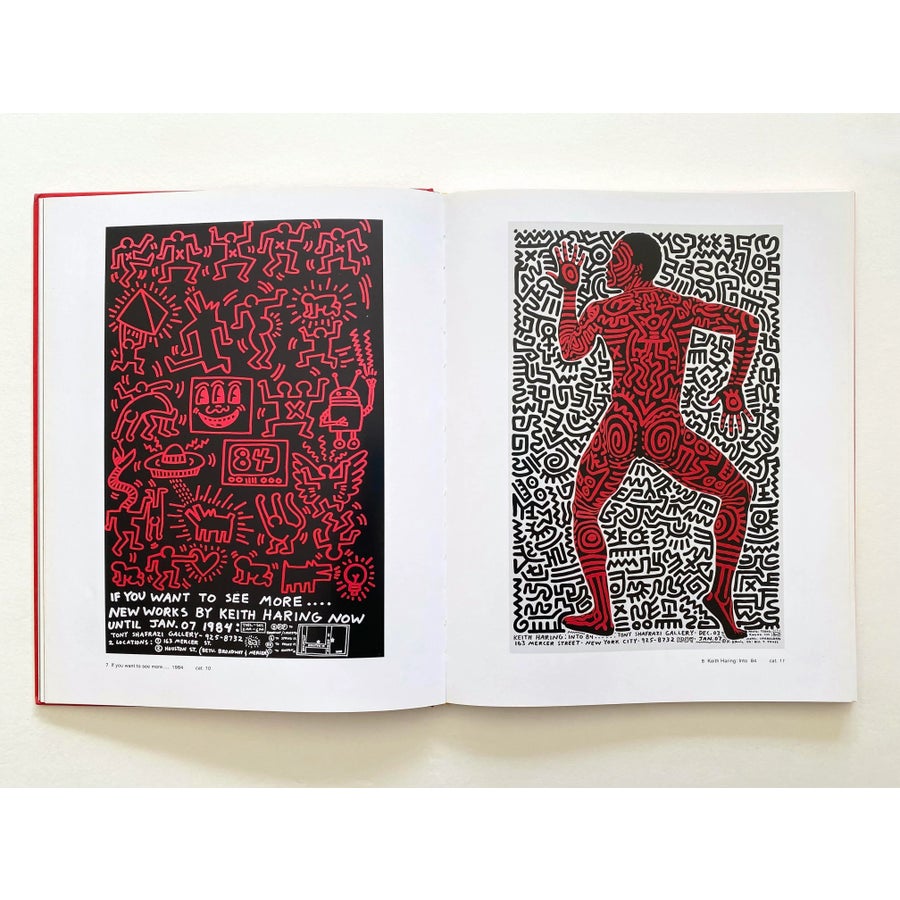 KEITH HARING RETROSPECTIVE Facsimile Signed Large Pop Art