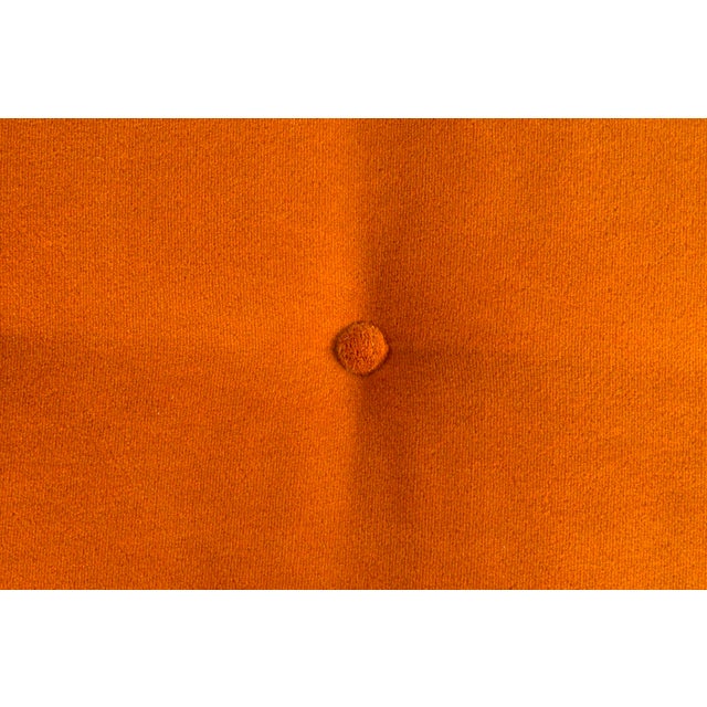 1940s Edward Wormley Dunbar Tuxedo Sofa in Great Plains Wool Velvet For Sale - Image 9 of 12