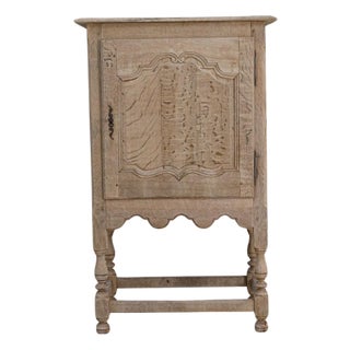 Mid 20th Century French Louis XV Oak Cabinet For Sale