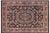 Black Art Nouveau Pak-Persian Black/Black Wool Rug - 9'2'' X 12'4'' For Sale - Image 8 of 9