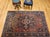 Early 20th Century Persian Bidjar Rug, Hand-Knotted Wool, Medallion Geometric Pattern, Red & Blue, 5x7 For Sale - Image 10 of 18